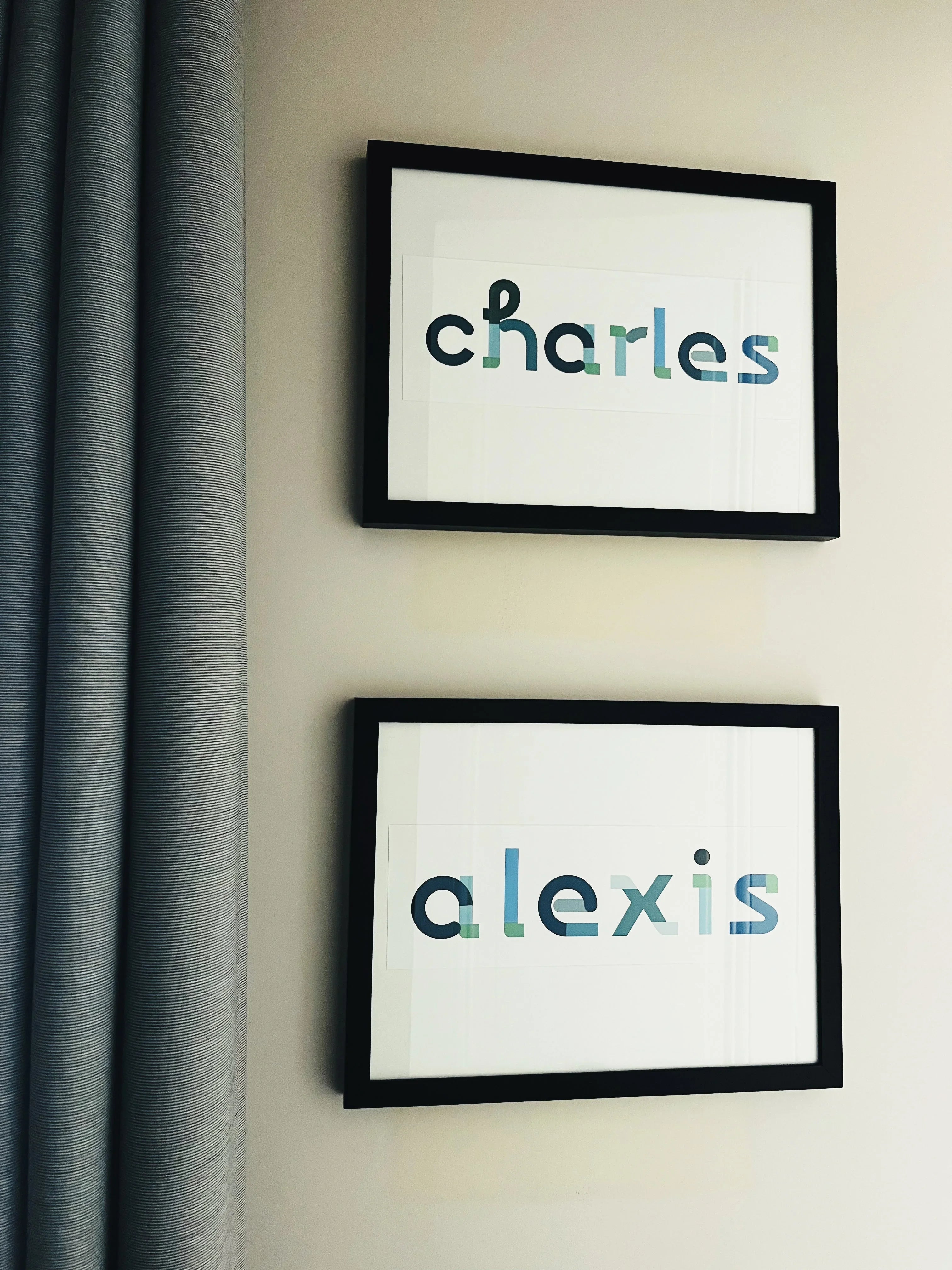 Collection Lettres à Encadrer | Affiche Personnalisable - Dyscover