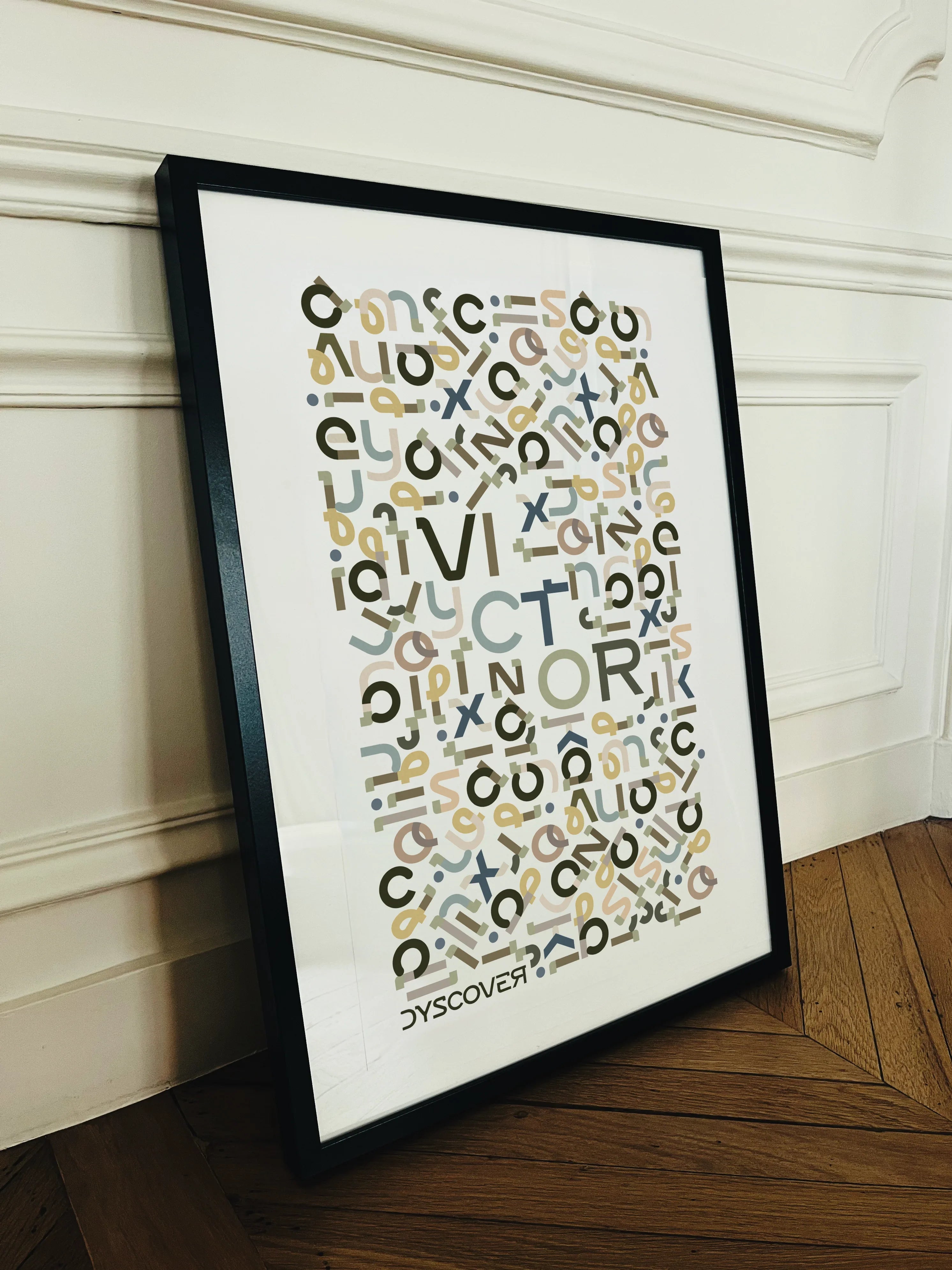 Collection Lettres à Aimer | Affiche Personnalisable - Dyscover