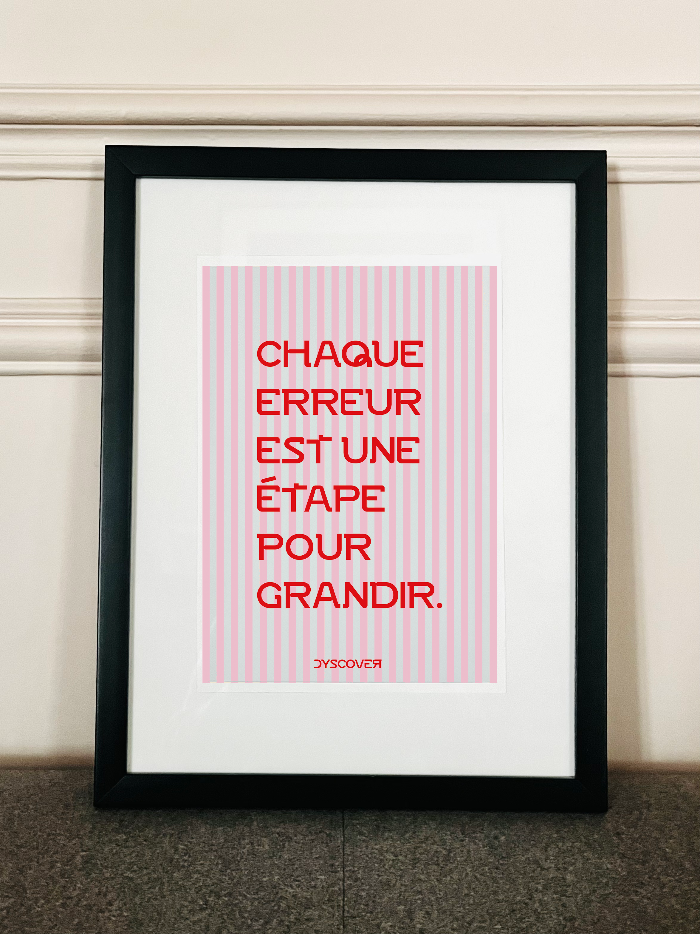 Collection Lettres à se Dire | Gamme Motivation  [Affiche à Contempler]