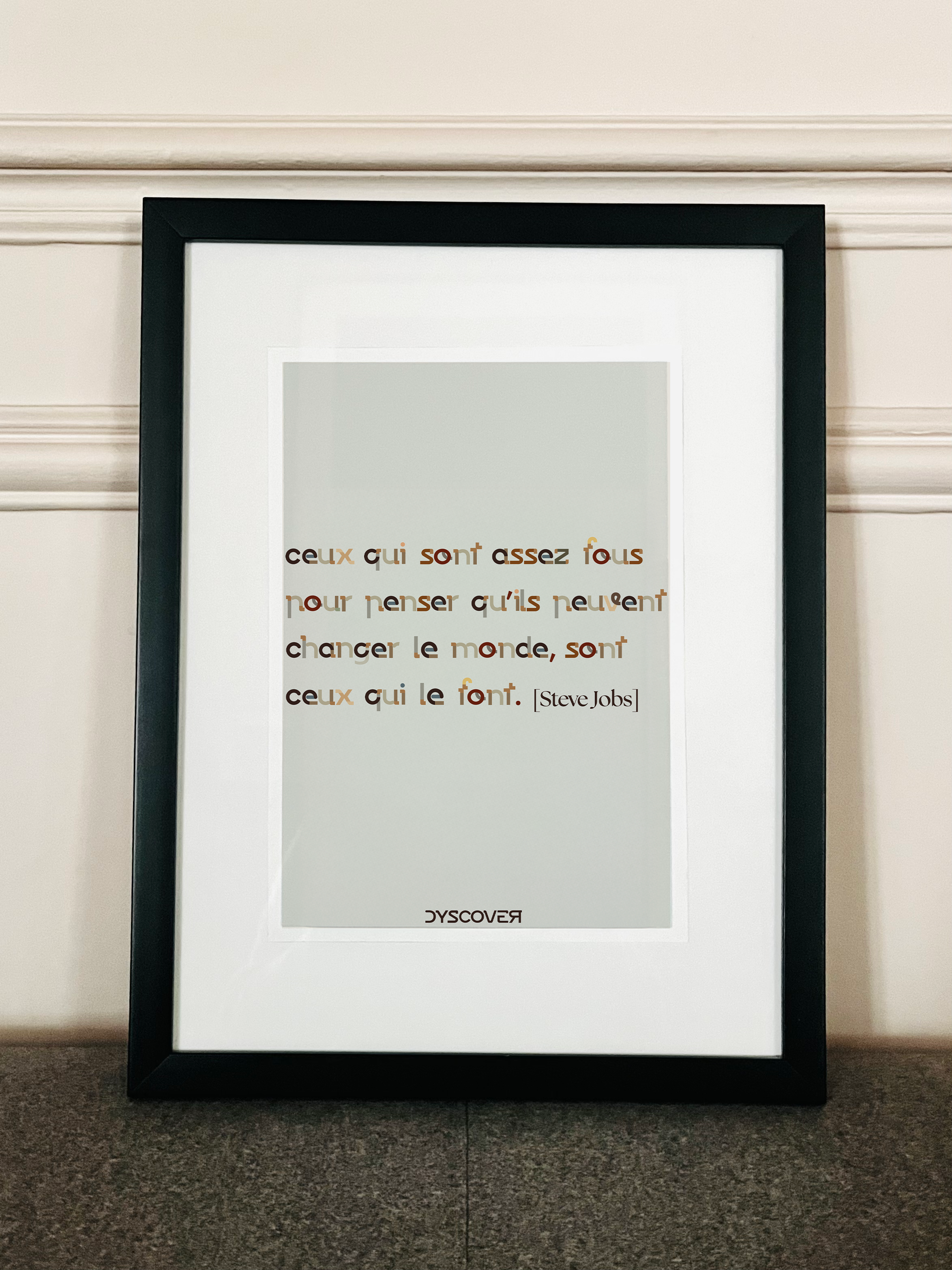 Collection Lettres à se Dire | Gamme Motivation  [Affiche à Contempler]