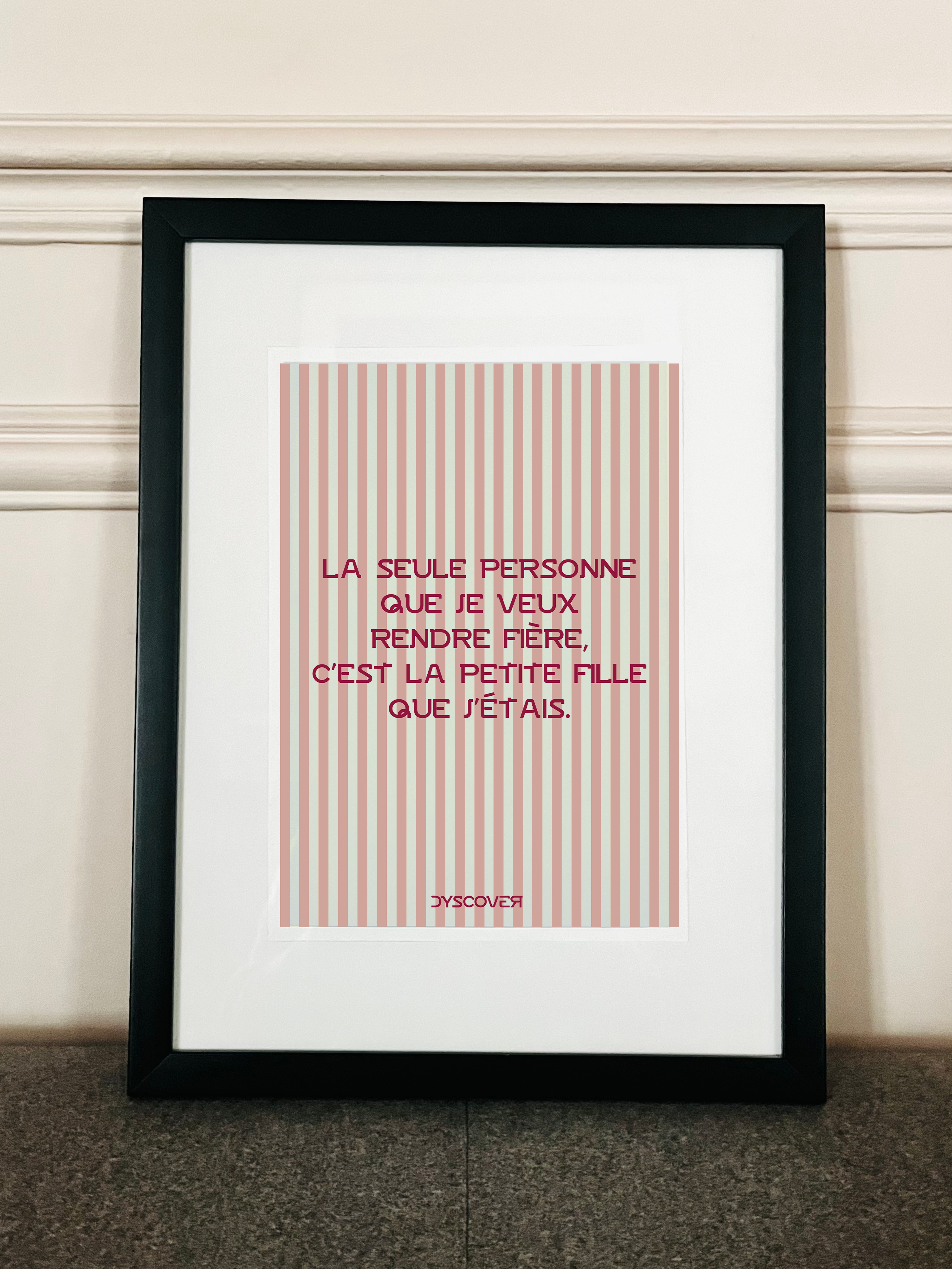 Collection Lettres à se Dire | Gamme Motivation  [Affiche à Contempler]