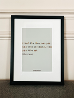 Collection Lettres à se Dire | Gamme Motivation  [Affiche à Contempler]