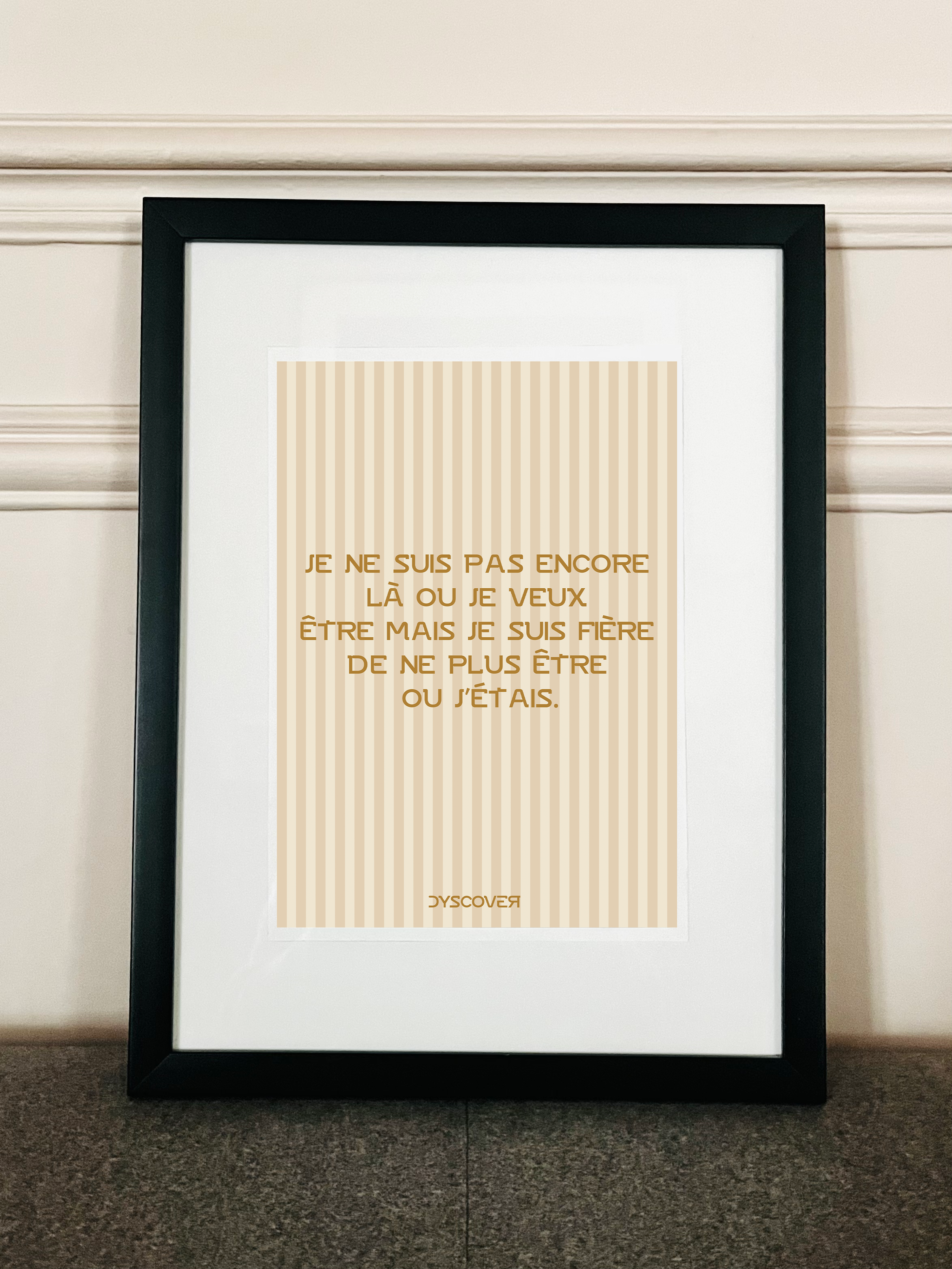 Collection Lettres à se Dire | Gamme Motivation  [Affiche à Contempler]