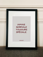 Collection Lettres à se Dire | Gamme Motivation  [Affiche à Contempler]