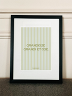 Collection Lettres à se Dire | Gamme Motivation  [Affiche à Contempler]