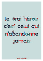 Collection Lettres à se Dire | Gamme Motivation  [Affiche à Contempler]