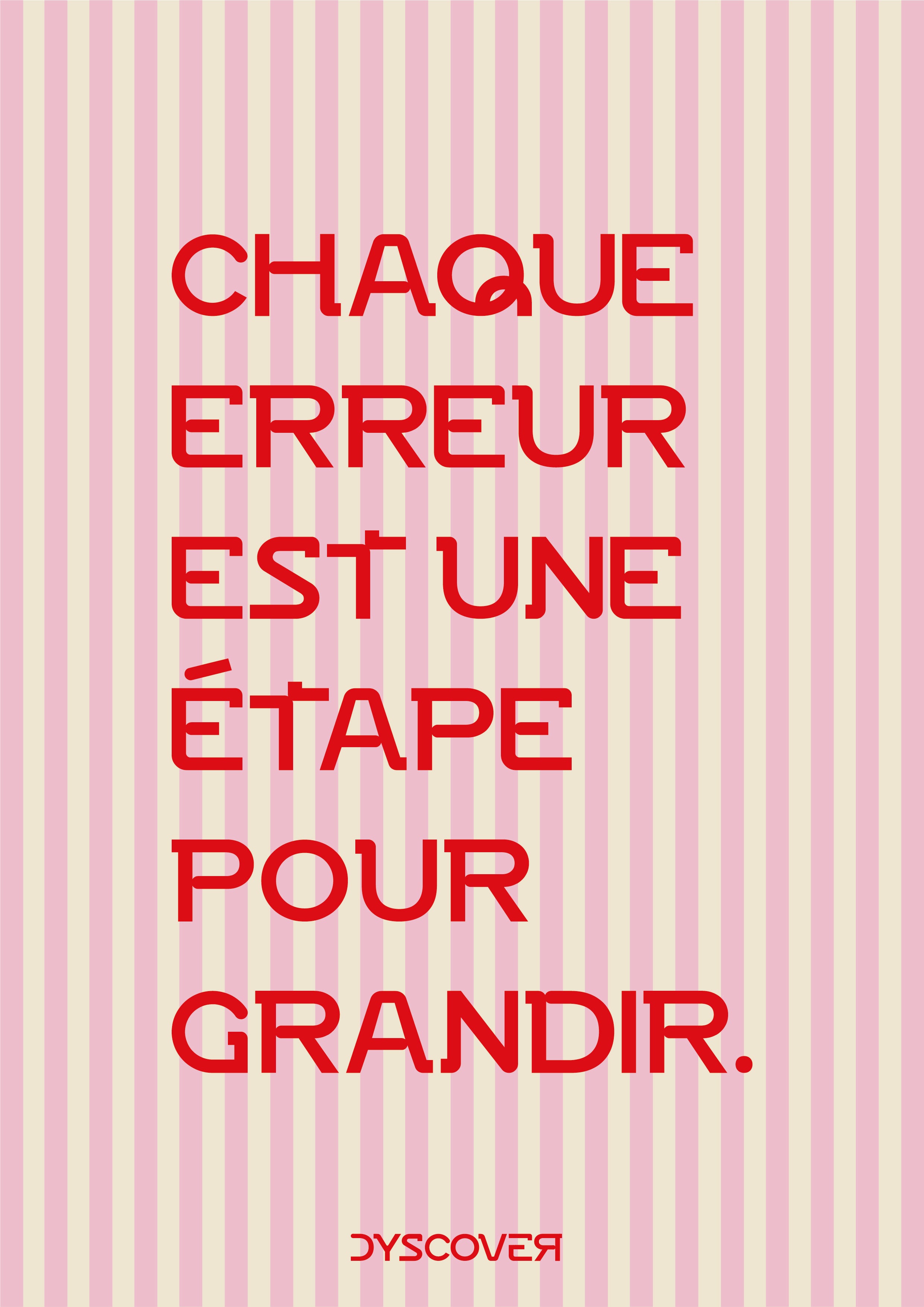 Collection Lettres à se Dire | Gamme Motivation  [Affiche à Contempler]