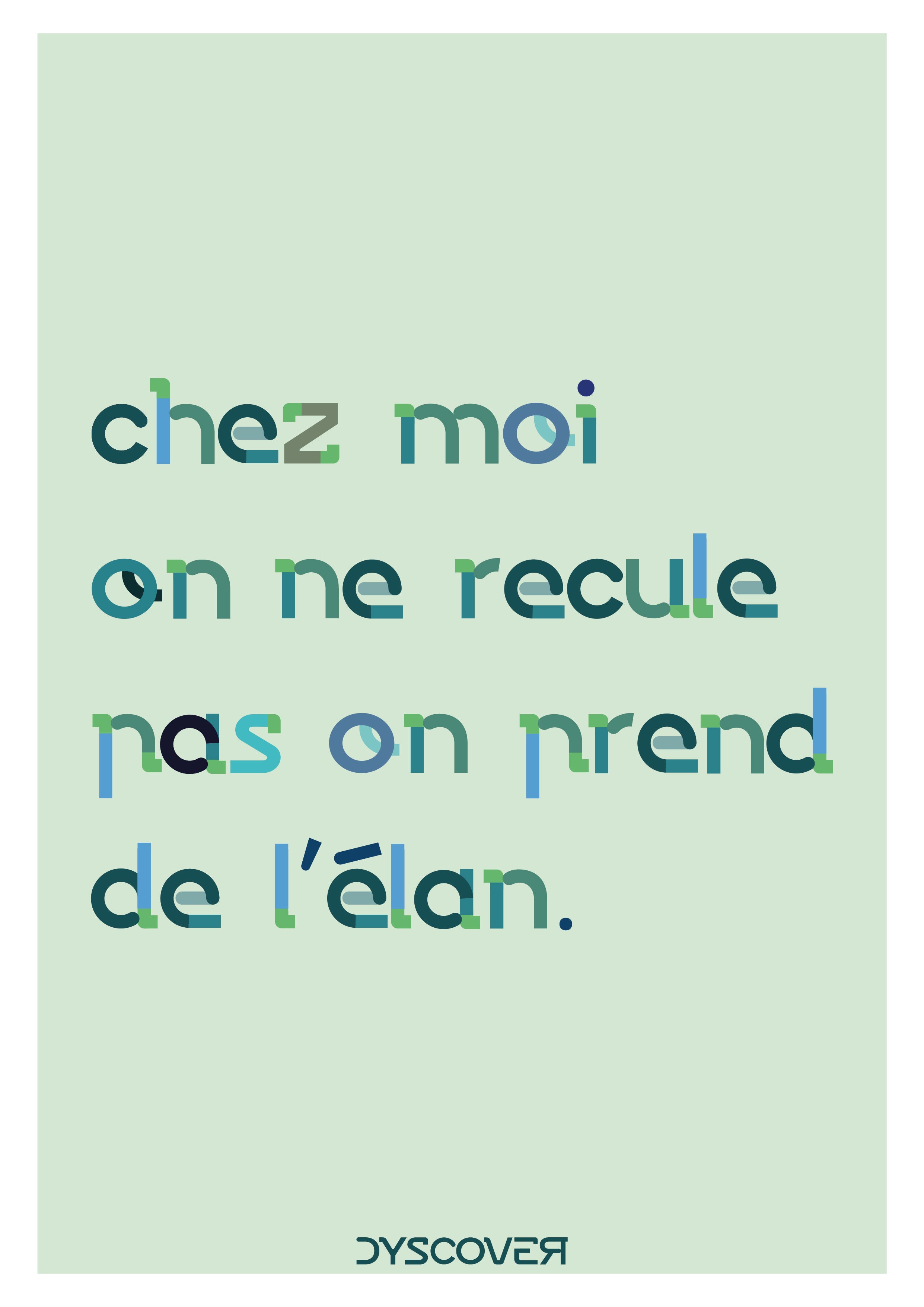 Collection Lettres à se Dire | Gamme Motivation  [Affiche à Contempler]