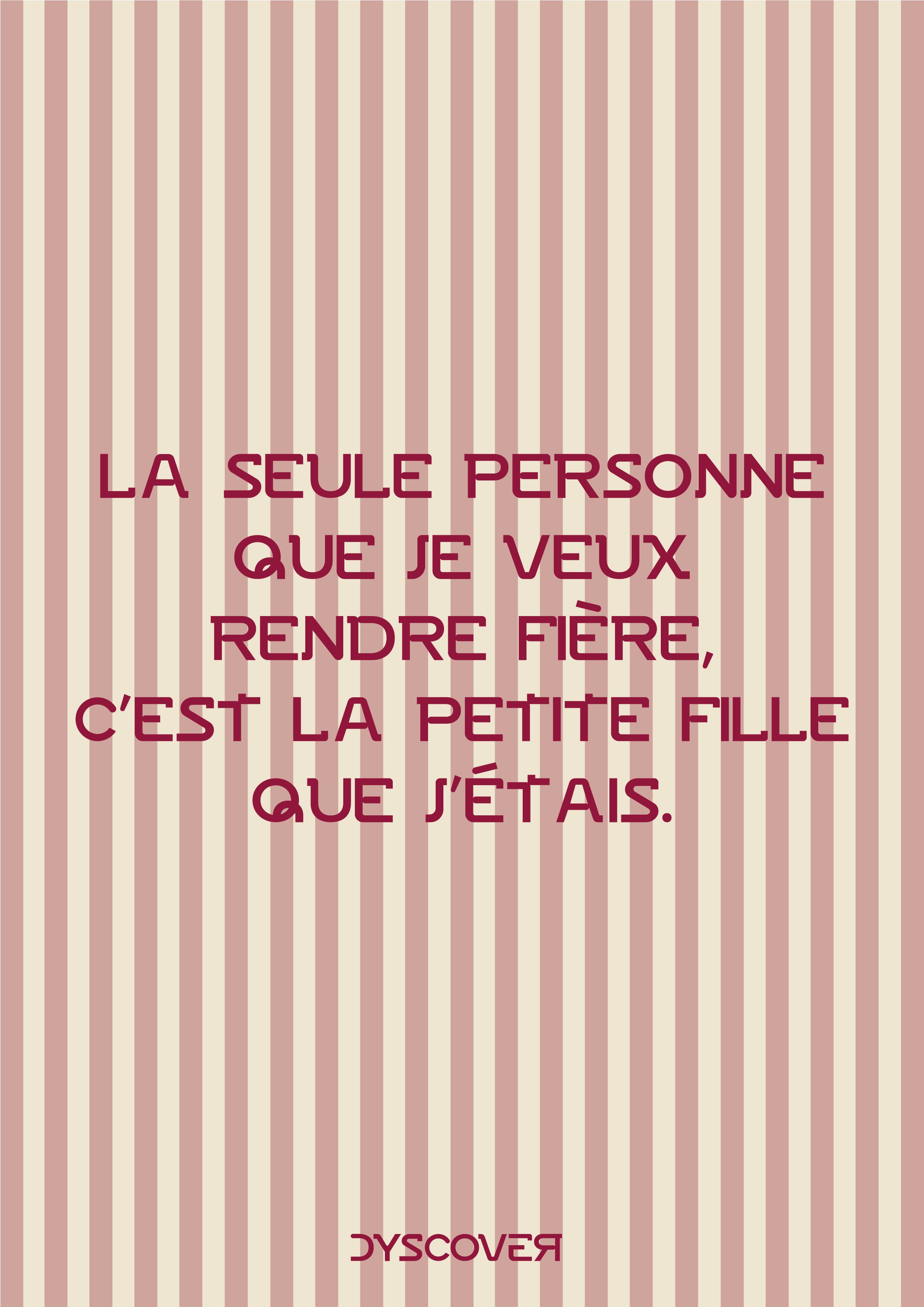 Collection Lettres à se Dire | Gamme Motivation  [Affiche à Contempler]