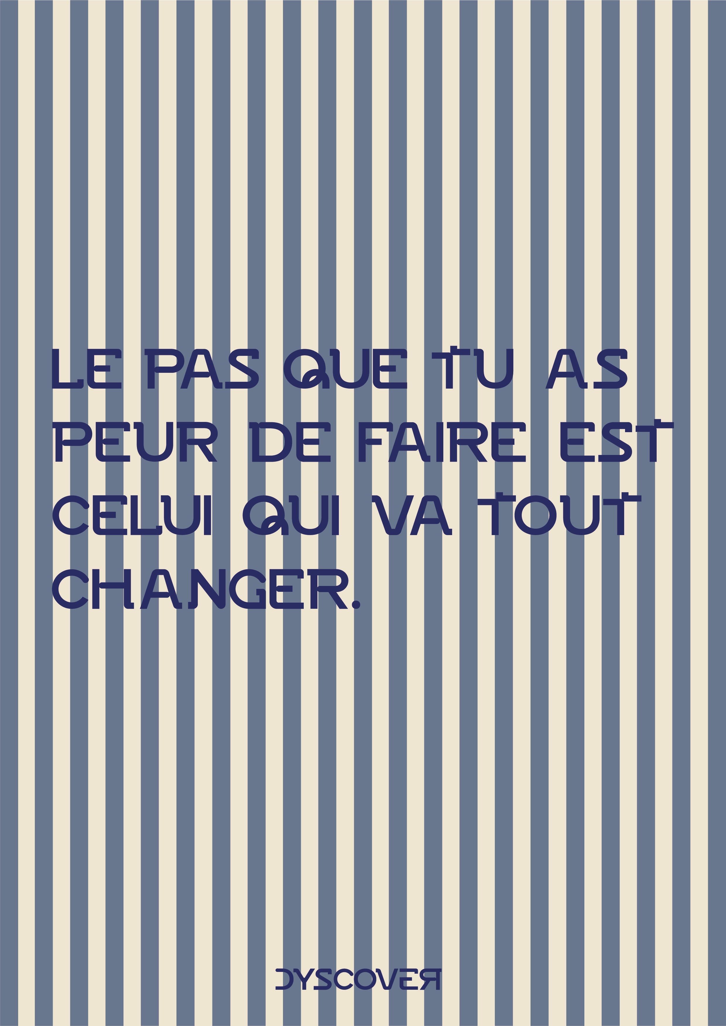 Collection Lettres à se Dire | Gamme Motivation  [Affiche à Contempler]
