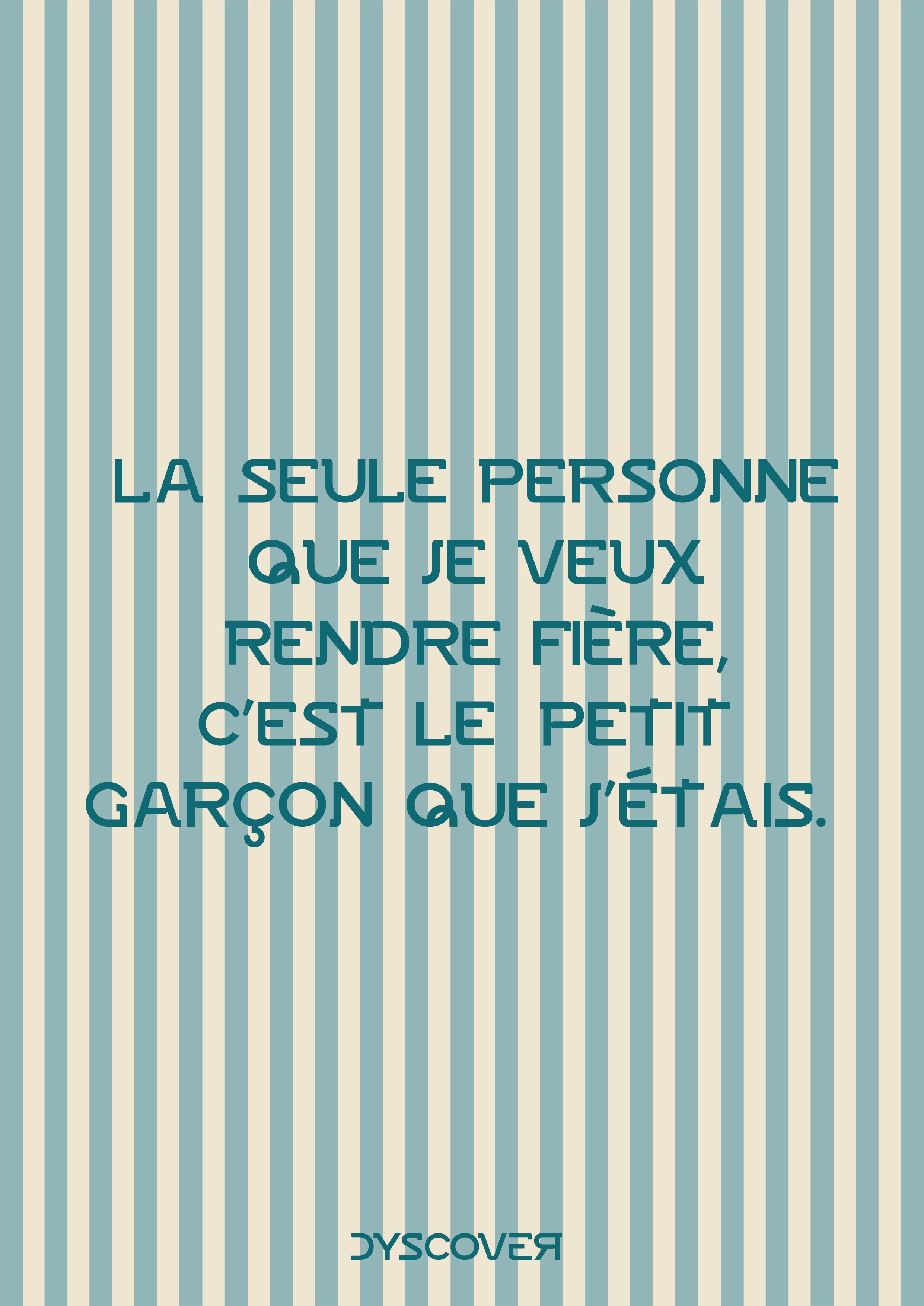 Collection Lettres à se Dire | Gamme Motivation  [Affiche à Contempler]