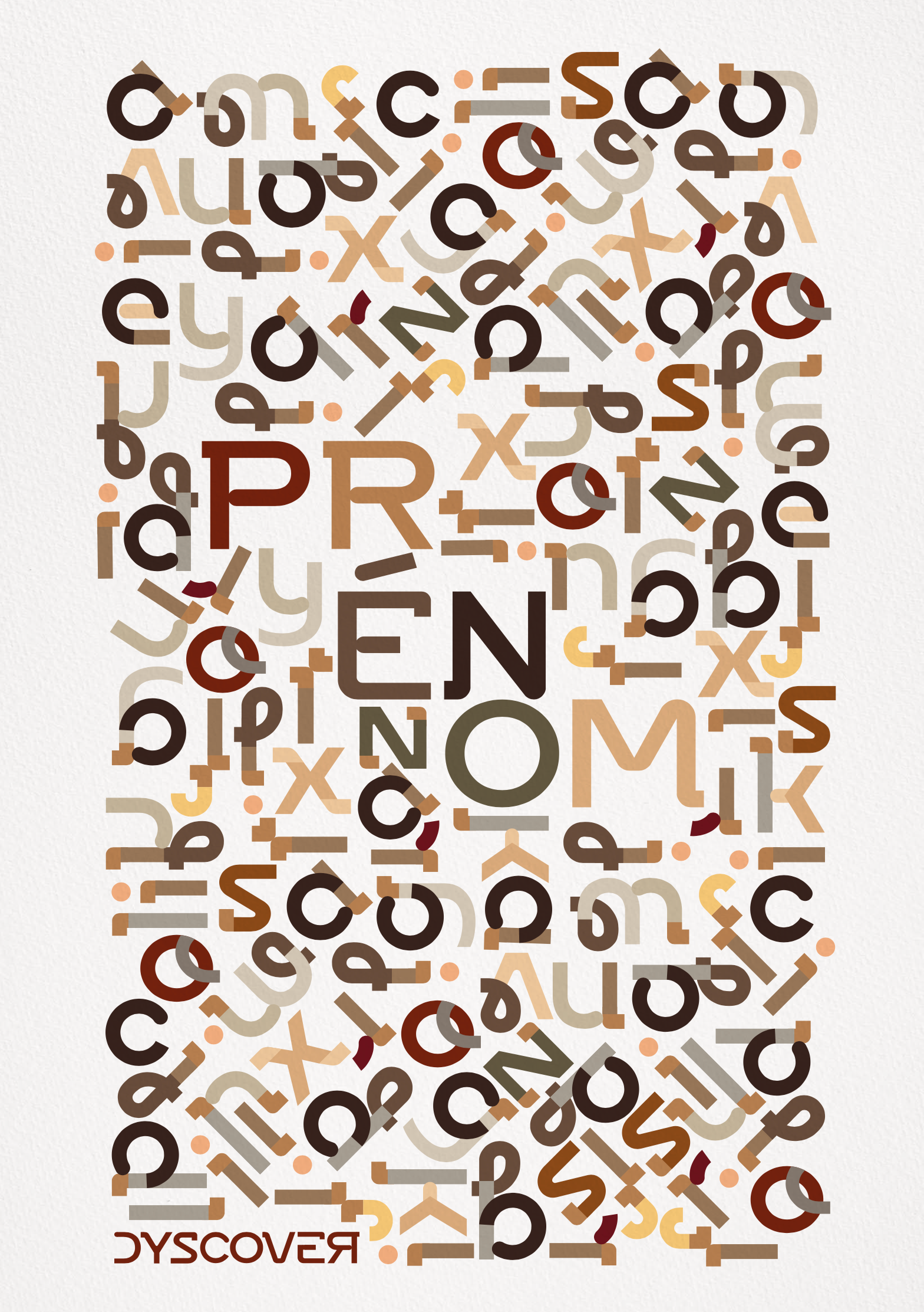 Collection Lettres à Aimer | Gamme Nude [Affiche Personnalisable]