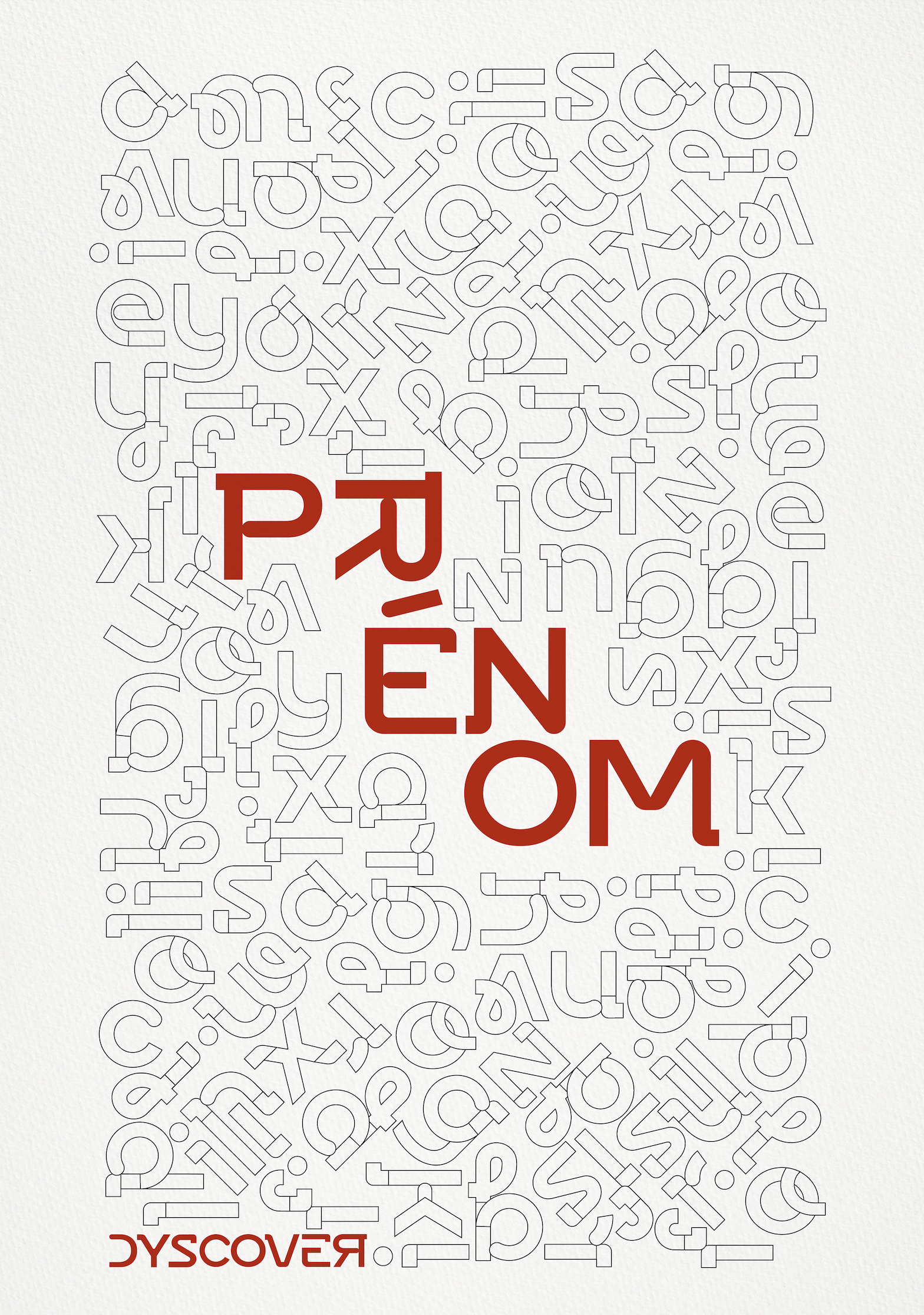 Collection Lettres à Colorier | Gamme Nude [Affiche Personnalisable]