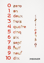 Collection Lettres & Chiffres | Gamme 123 [Affiche à Colorier] - Dyscover