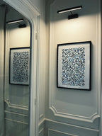 Collection Lettres à Aimer | Gamme Bleue [Affiche Personnalisable] - Dyscover