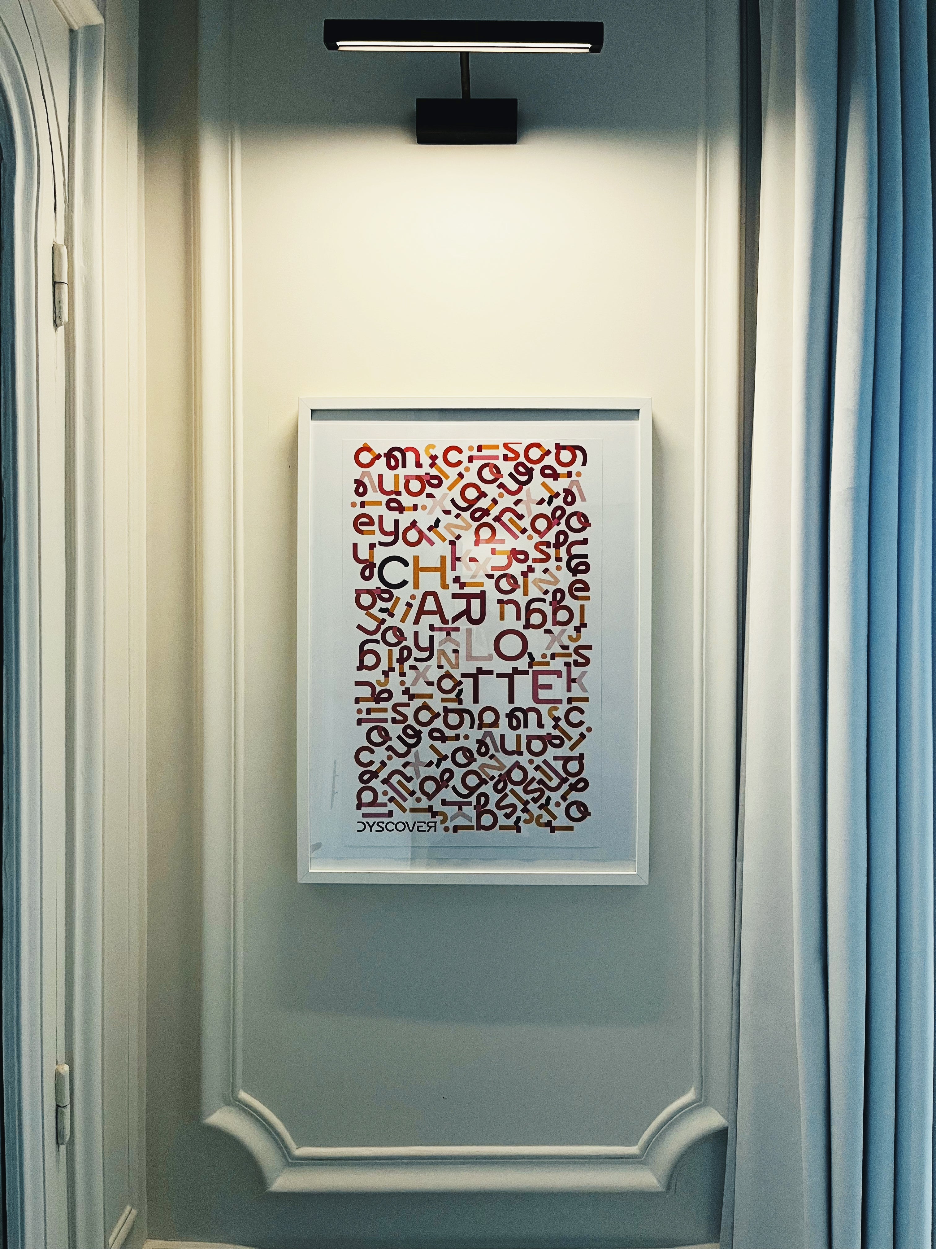 Collection Lettres à Aimer | Gamme Rose [Affiche Personnalisable]